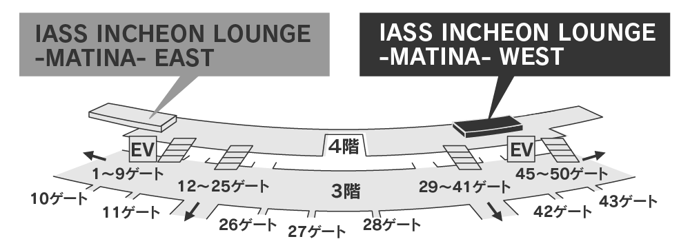 仁川国際空港 IASS INCHEON LOUNGE -MATINA- WEST