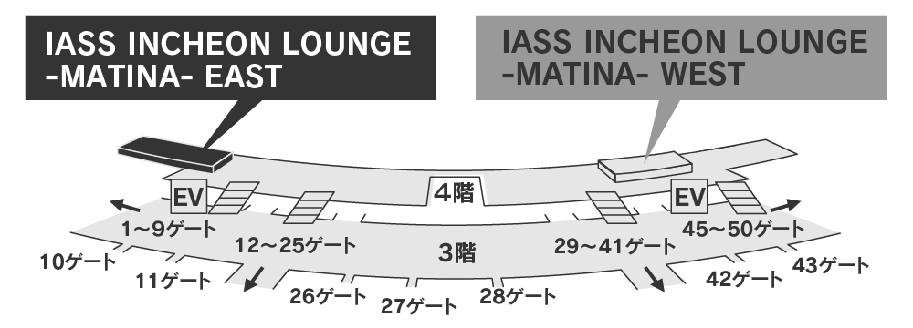 仁川国際空港 IASS INCHEON LOUNGE -MATINA- EAST