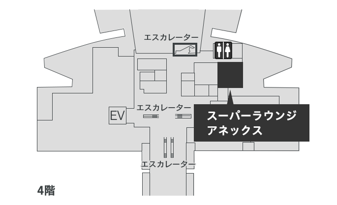 新千歳空港 スーパーラウンジアネックス